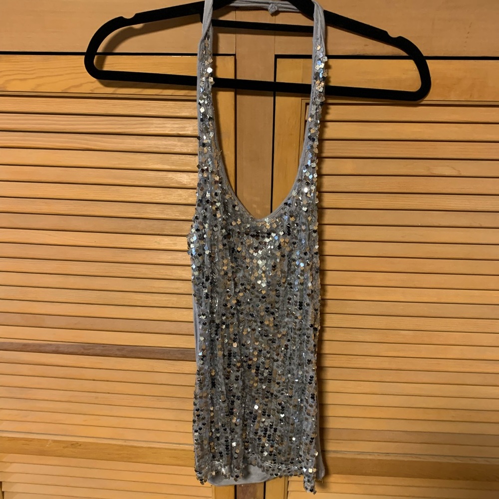 Imaginary Voyage sequin top